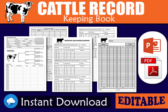 Beef Cattle Record Keeping Forms Template